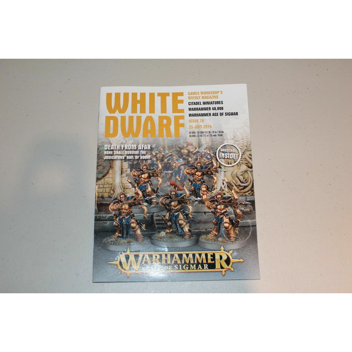 Warhammer White Dwarf Issue 78 July 2015 - Death from Afar | TISTAMINIS