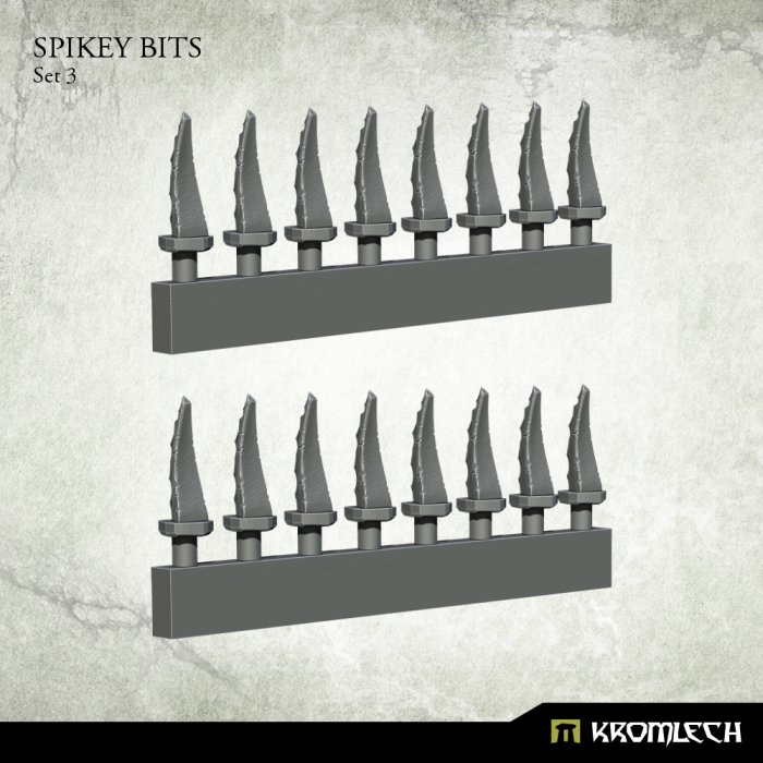 Kromlech Spikey Bits Set 3 (16) New - TISTA MINIS