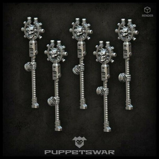 Puppets War Psionic Staffs (left) New - Tistaminis