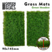 Green Stuff World Grass Mat Cutouts - Green Meadow New - TISTA MINIS