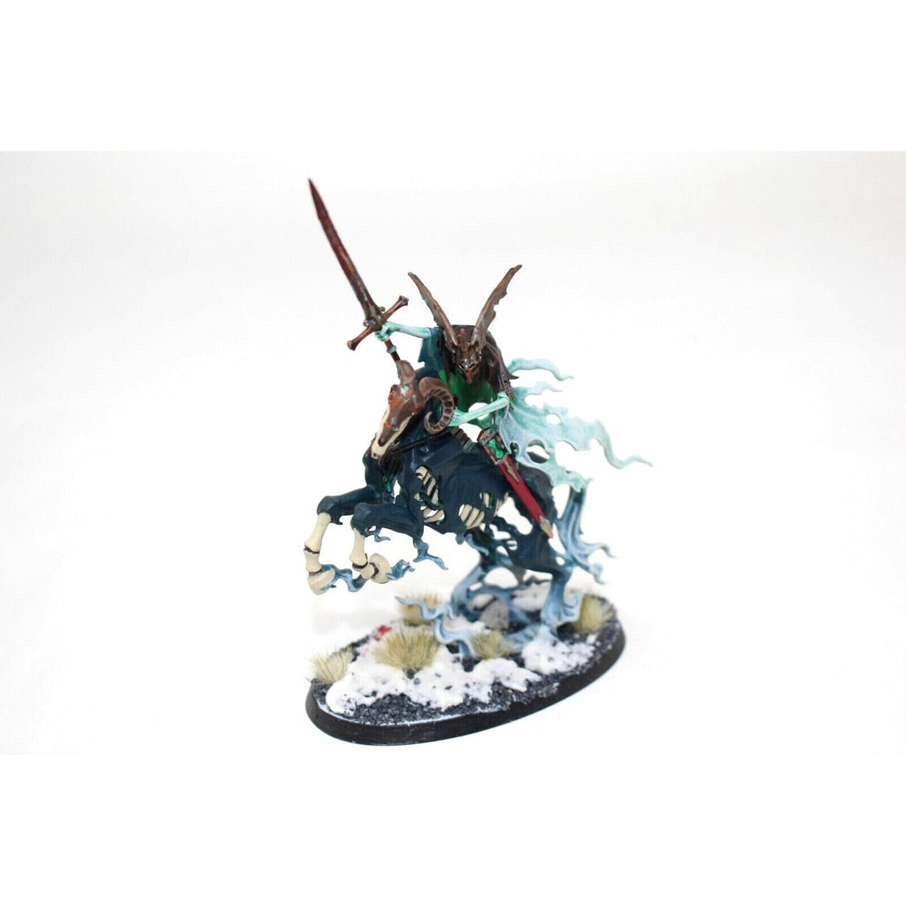 Warhammer Vampire Counts Knight Of Shrouds On Steed Well Painted - Blue1 - Tistaminis