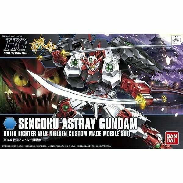 Bandai #07 Sengoku Astray Gundam "Gundam Build Fighters", Bandai HGBF New - TISTA MINIS