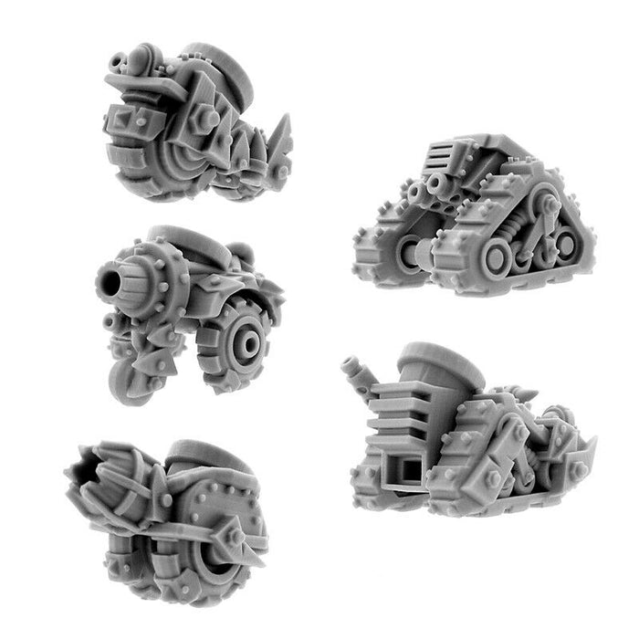 Wargames Exclusive ORK CYBORG CONVERSION BITS BIONIC TROLLEY (5U) New - TISTA MINIS