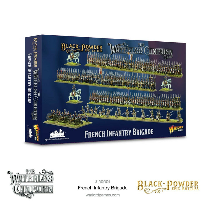 Black Powder Epic Battles: Waterloo - French Infantry Brigade New - Tistaminis