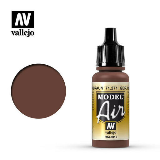 Vallejo Model Air Paint German Red Brown (71.271) - Tistaminis