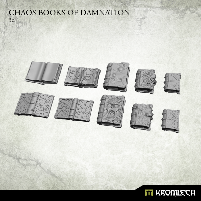 Kromlech Chaos Books of Damnation New - TISTA MINIS