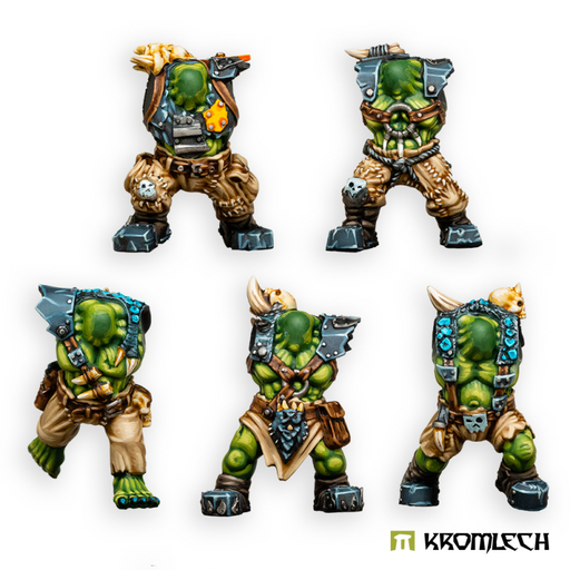 Kromlech	Orc Wild Tribez Bodies (5) New - Tistaminis