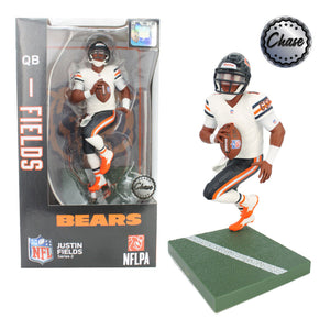 NFL JUSTIN FIELDS OF CHICAGO BEARS 6" FIGURE SERIES 2 [CHASE] New - Tistaminis