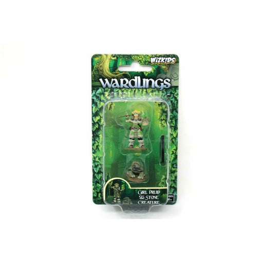 Dungeons and Dragons Wardlings Girl Druid And Stone Creature New - TISTA MINIS