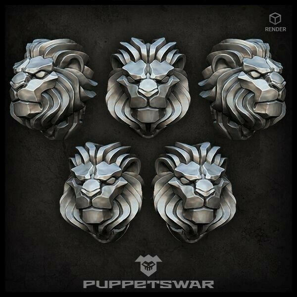 Puppets War Lion Helmets New - Tistaminis