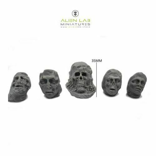 Alien Lab Miniatures DARK HEAD BASING KIT New - Tistaminis