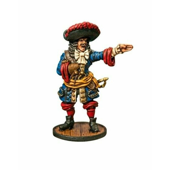 Blood & Plunder French Buccaneer Commander New - TISTA MINIS