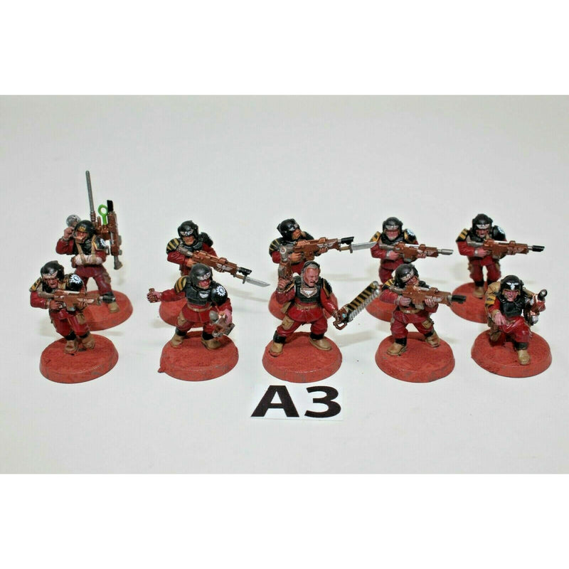Warhammer Imperial Guard Cadian Shock Troopers - A3 | TISTAMINIS