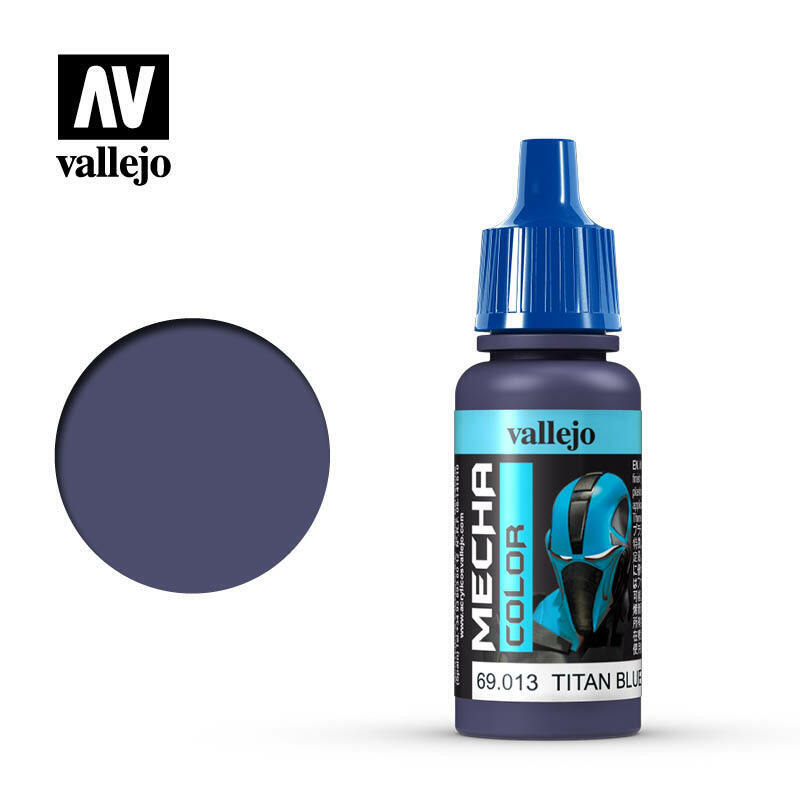 Vallejo Mecha Colour Paint Titan Blue (69.013) - Tistaminis