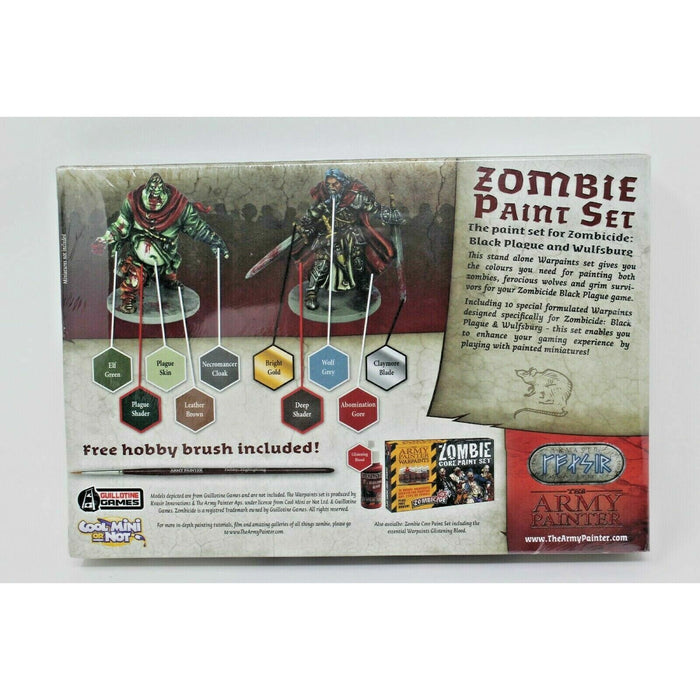 Warpaints Zombicide Black Plague Paint Set - TISTA MINIS