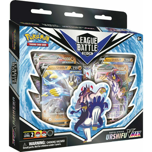 POKEMON LEAGUE BATTLE DECK RAPID STRIKE URSHIFU VMAX New - Tistaminis