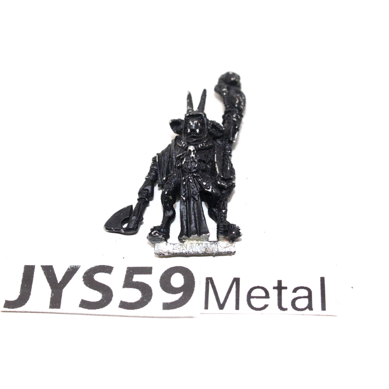 Warhammer Beastmen Brey Shaman Metal OOP - JYS59 - Tistaminis