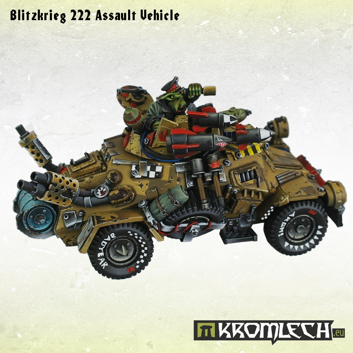 Kromlech Blitzkrieg 222 Assault Vehicle New - TISTA MINIS