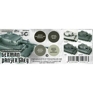 AK Interactive 3G Modulation German Panzer Grey New - Tistaminis