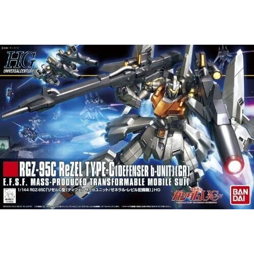 Bandai Gundam HGUC 1/144 #142 ReZel Defenser B-Unit New - Tistaminis