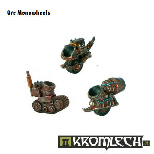 Kromlech Orc Monowheels (6) New - TISTA MINIS