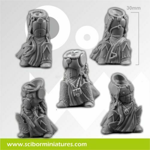 Scibor Miniatures Spartan SF Armours Set2 (5) New - TISTA MINIS