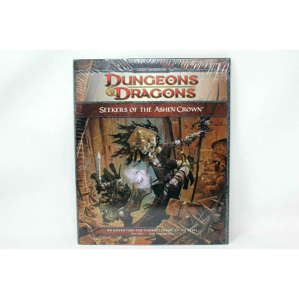 Dungeons and Dragons DDR 4E EBR SEEKERS O/T ASHEN CROWN - RPB4 - TISTA MINIS
