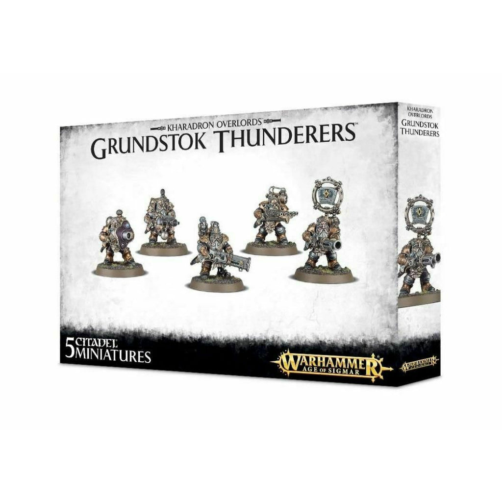 Warhammer Dwarfs Kharadron Grundstrok Thunderrers New - TISTA MINIS