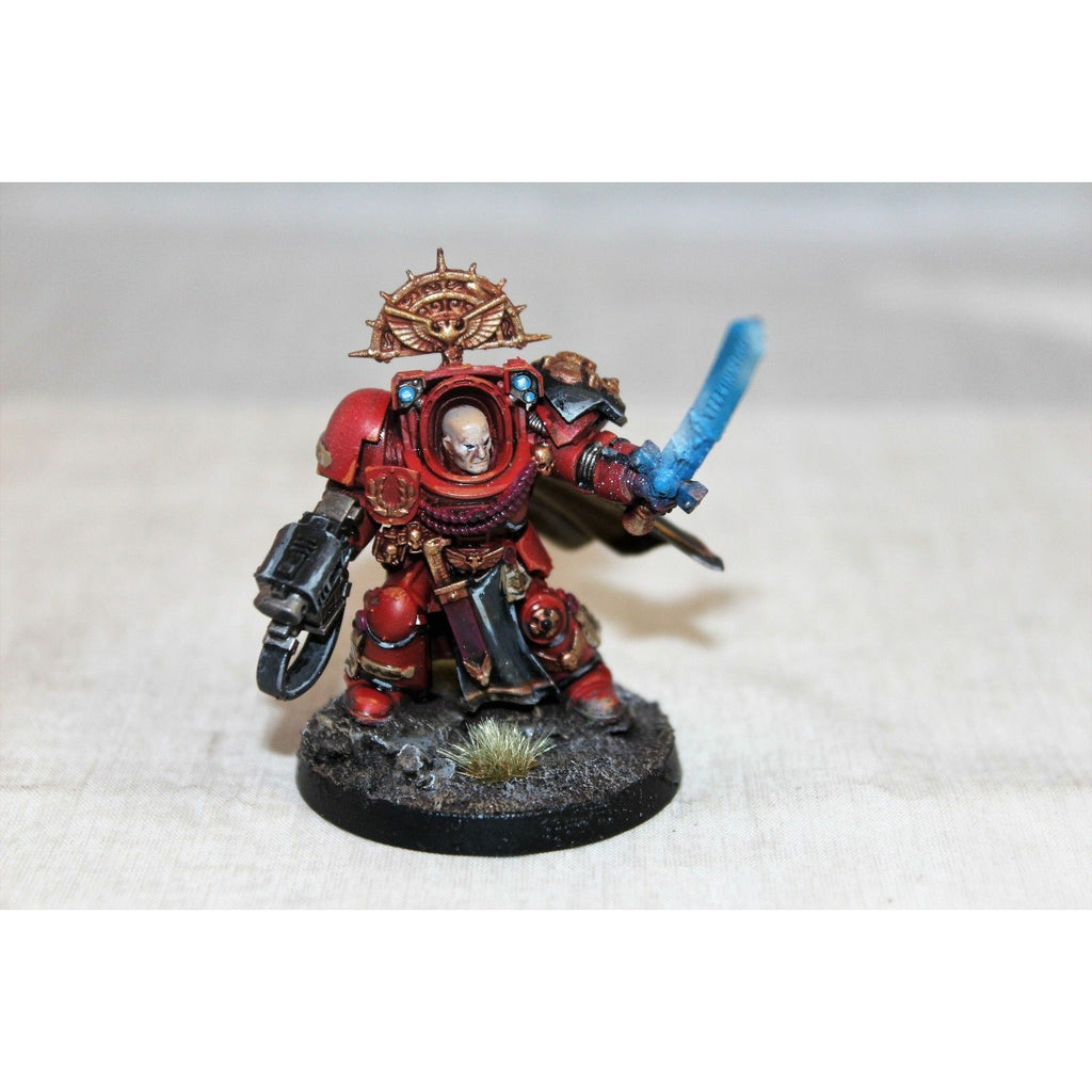 Warhammer Space Marine Blood Angels Terminator captain Well Painted | TISTAMINIS