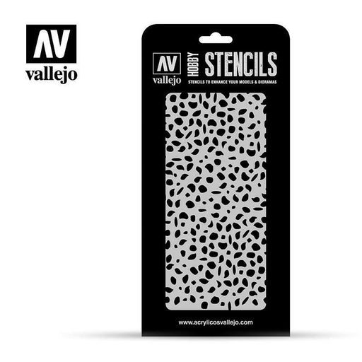 Vallejo LUFTWAFFE WWII SPOTS CAMO (1/32) Airbrush Stencil - TISTA MINIS