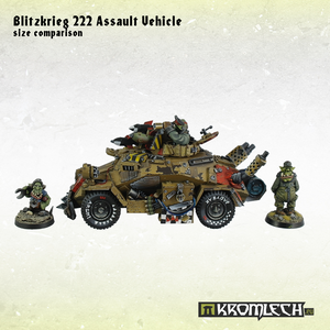 Kromlech Blitzkrieg 222 Assault Vehicle New - TISTA MINIS