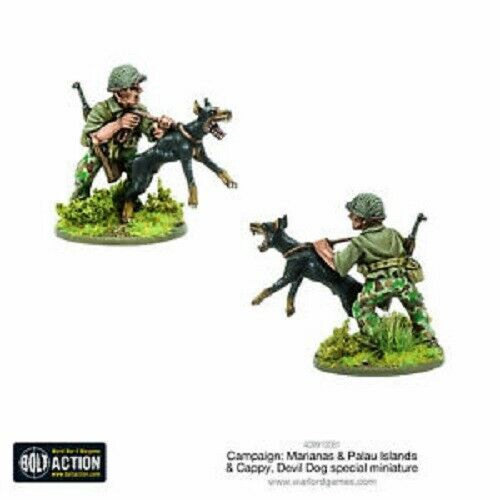 Bolt Action Cappy, Devil Dog (Marianas book figure) New - Tistaminis