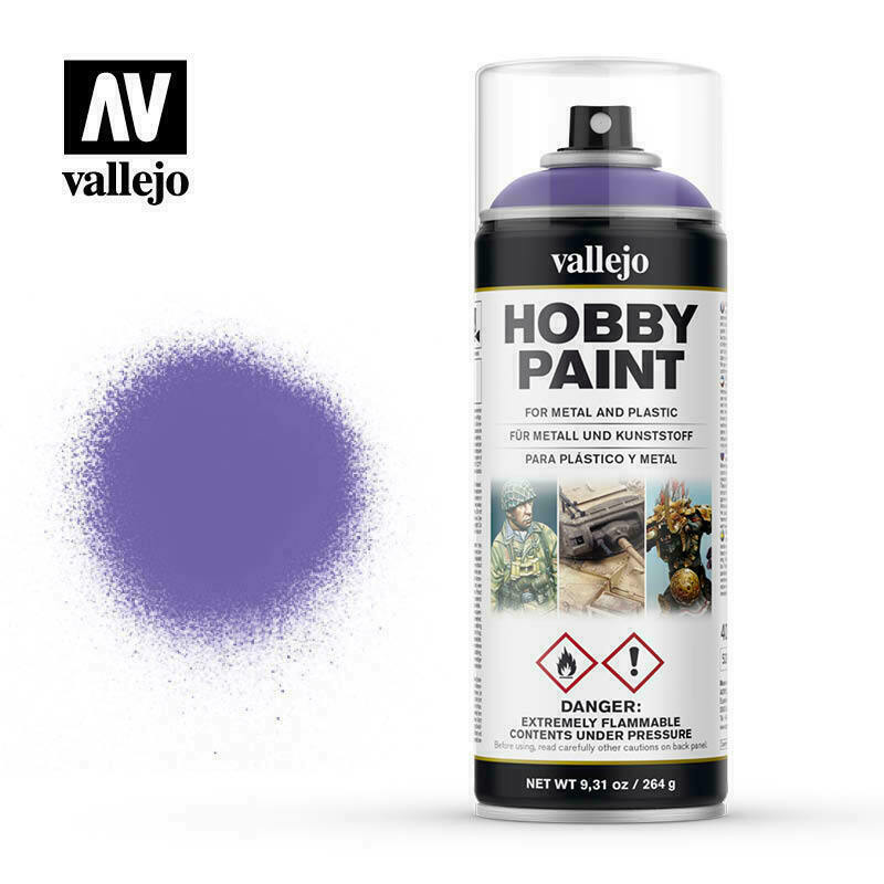 Vallejo Spray Paint Hobby Primer Alien Purple New - TISTA MINIS