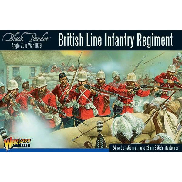 Black Powder British Line Infantry Regiment New - Tistaminis