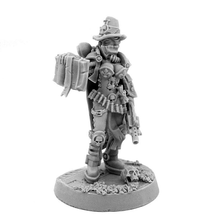 Wargames Exclusive HERESY HUNTER FEMALE INQUISITOR WITH BATTLE CAR New - TISTA MINIS