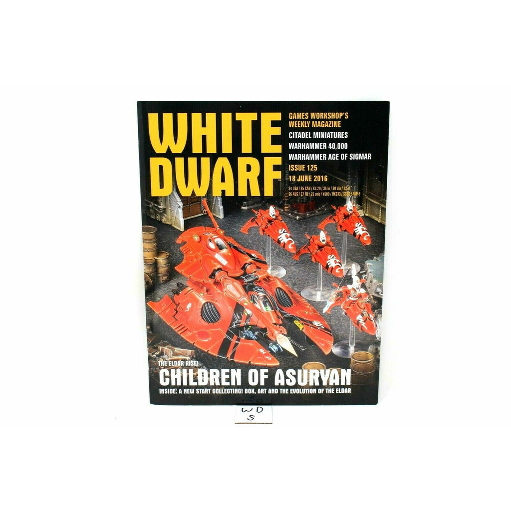 Warhammer White Dwarf Issue 125 18 June 2016 Small Issue - WD5 - TISTA MINIS