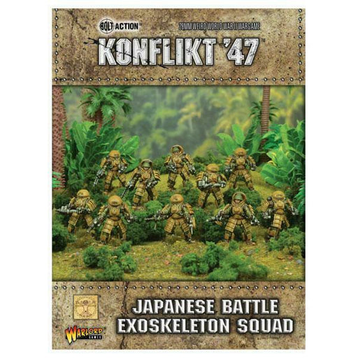 Bolt Action: Konflikt '47 - Japanese Battle Exoskeleton Squad New - TISTA MINIS