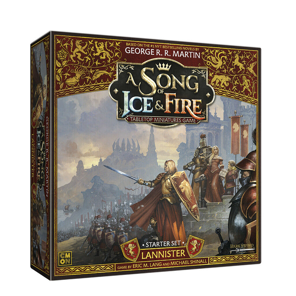 Song of Ice and Fire: LANNISTER STARTER SET New - Tistaminis