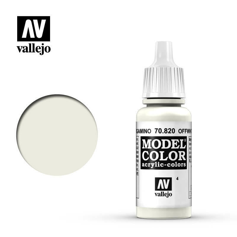 Vallejo Model Colour Paint Off White (70.820) - Tistaminis