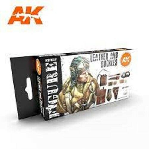AK Interactive 3G Leather And Buckles New - Tistaminis