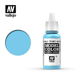 Vallejo Model Colour Paint Sky Blue (70.961) - Tistaminis