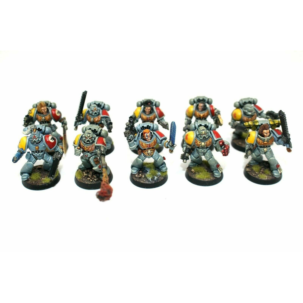 Warhammer Space Marines Space Wolves Tactical Squad Well Paitned A25 - Tistaminis