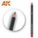 AK Interactive Watercolor Pencil Red Primer New - TISTA MINIS