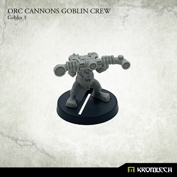 KromlechOrc Cannons Goblin Crew New - TISTA MINIS