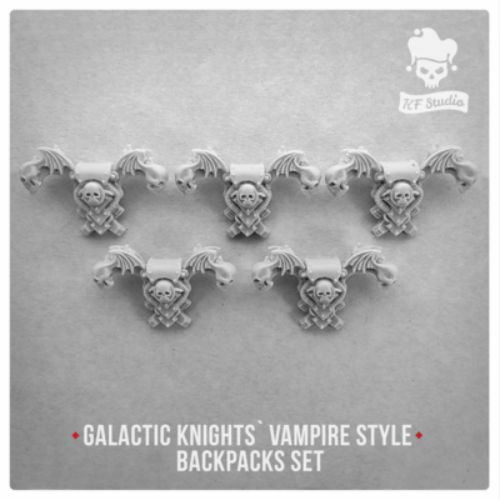 Artel W - KF Studio	Galactic Knights Vampire Style Backpacks Set New - Tistaminis