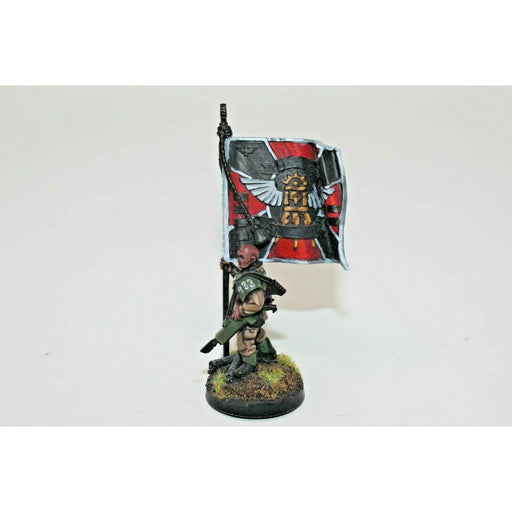 Warhammer Imperial Guard Cadian Standered Bearer Well Painted - JYS84 | TISTAMINIS