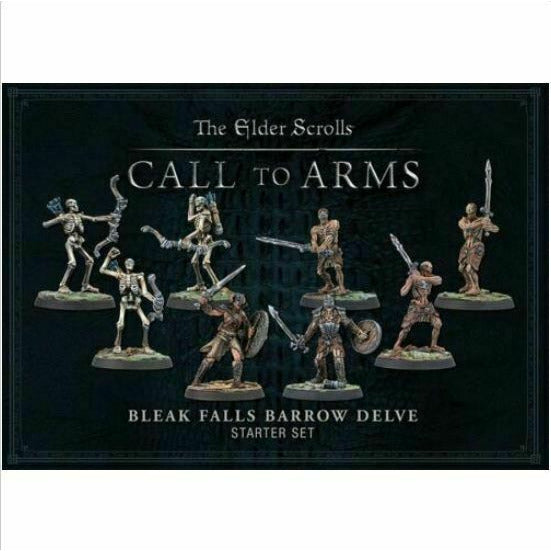 The Elder Scrolls: Call to Arms Bleak Falls Barrow Delve Set New - TISTA MINIS