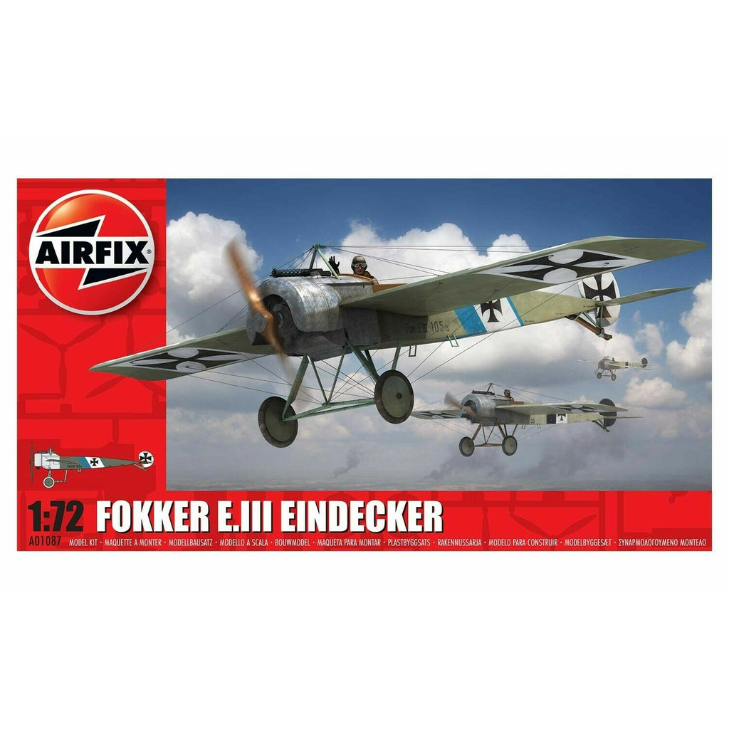 AIR01087 FOKKER E. III EINDECKER (1/72) New - Tistaminis