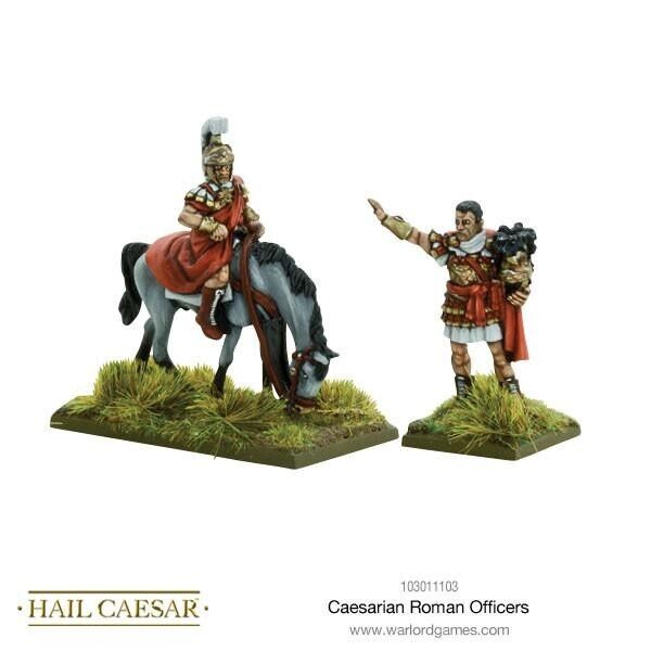 Hail Caesar	Caesarian Roman Officers New - Tistaminis