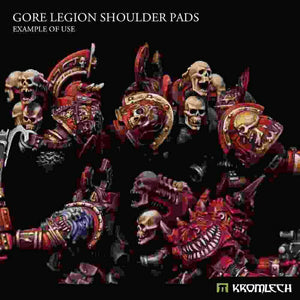 Kromlech Gore Legion Shoulder Pads (10) New - TISTA MINIS